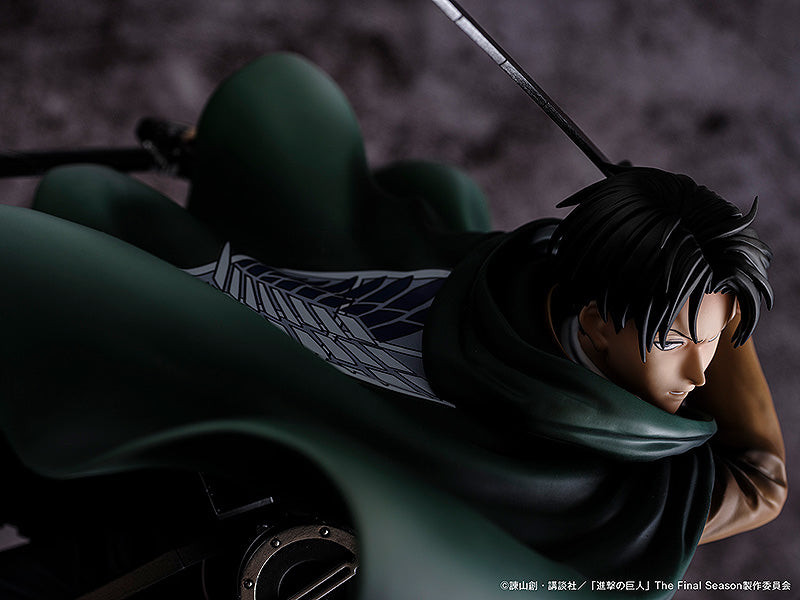 ATTACK ON TITAN HUMANITYS STRONGEST SOLDIER LEVI 1/6 FIG