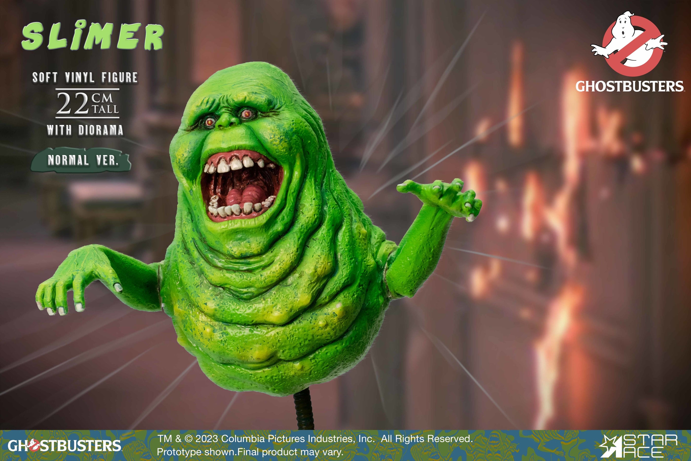 GHOSTBUSTERS SLIMER 1/8 SCALE SOFT-VINYL FIGURE