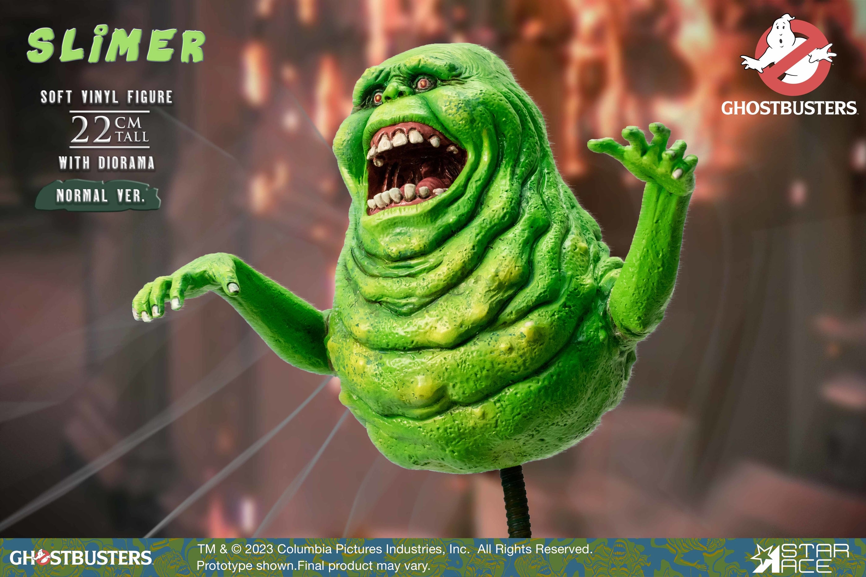 GHOSTBUSTERS SLIMER 1/8 SCALE SOFT-VINYL FIGURE