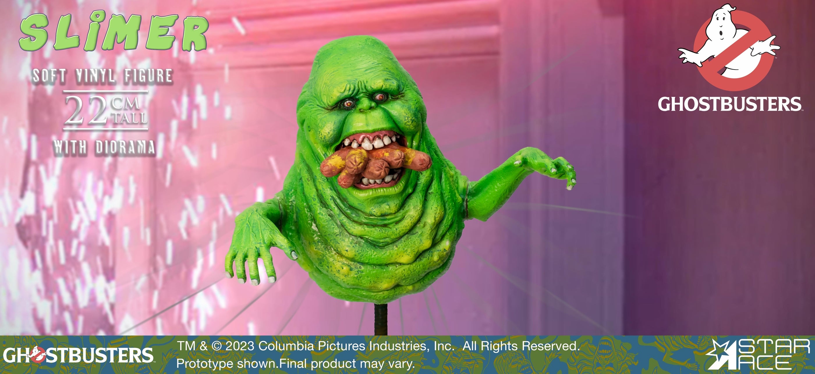 GHOSTBUSTERS SLIMER 1/8 SCALE SOFT-VINYL FIGURE DLX VER