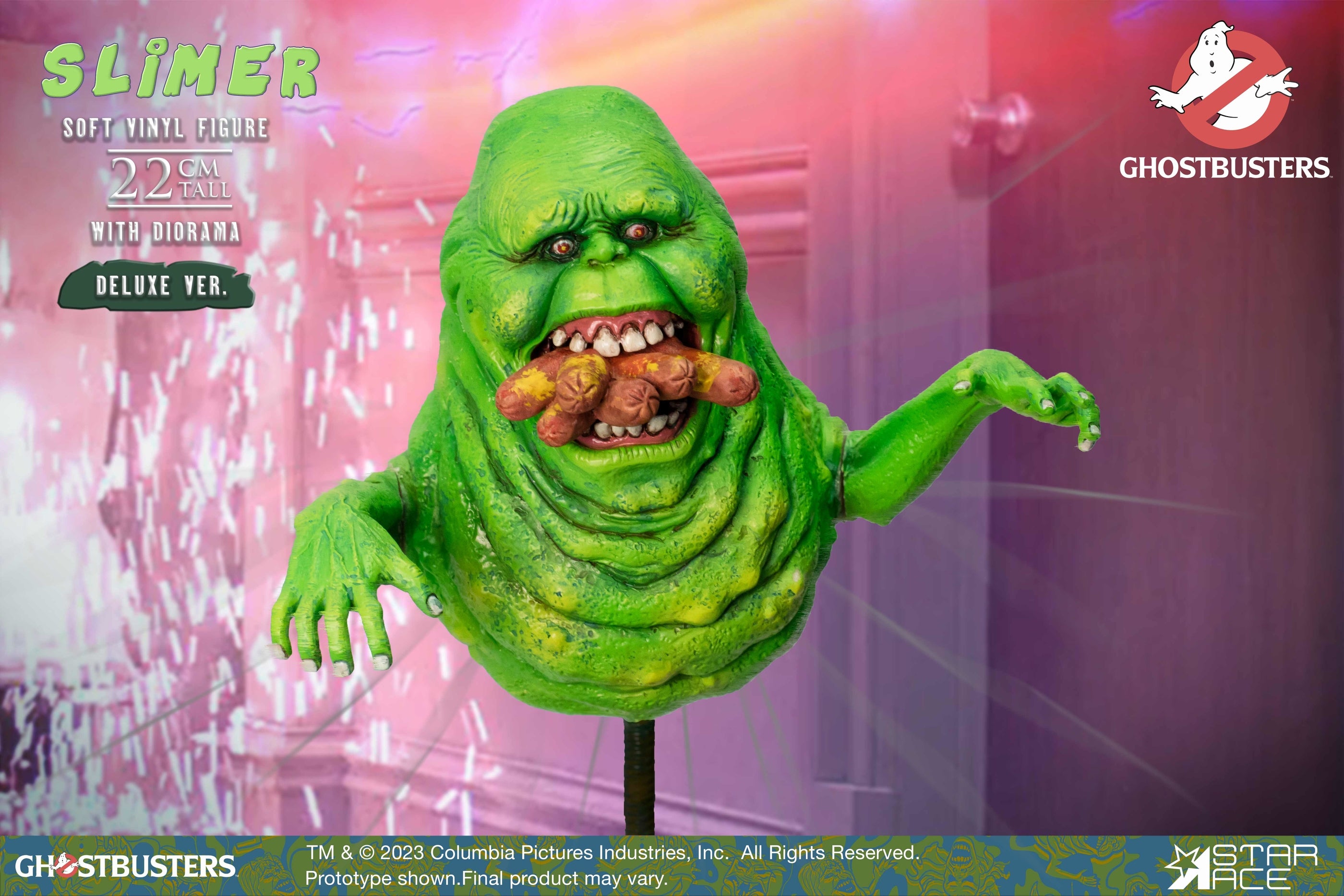 GHOSTBUSTERS SLIMER 1/8 SCALE SOFT-VINYL FIGURE DLX VER