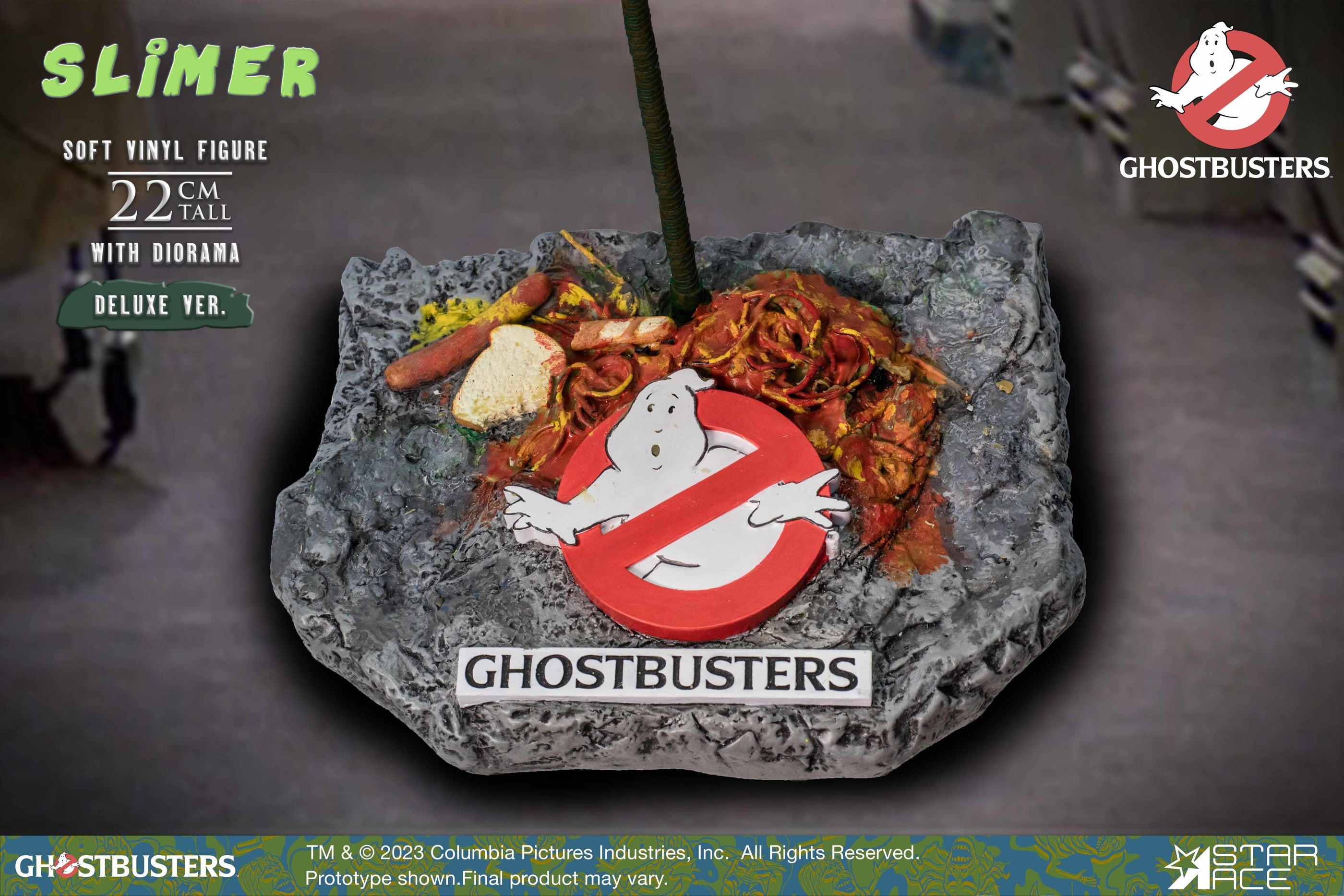 GHOSTBUSTERS SLIMER 1/8 SCALE SOFT-VINYL FIGURE DLX VER