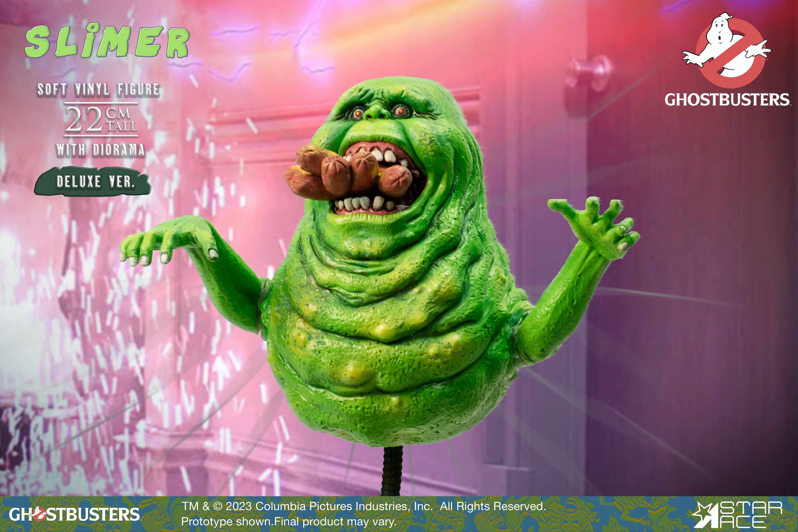 GHOSTBUSTERS SLIMER 1/8 SCALE SOFT-VINYL FIGURE DLX VER