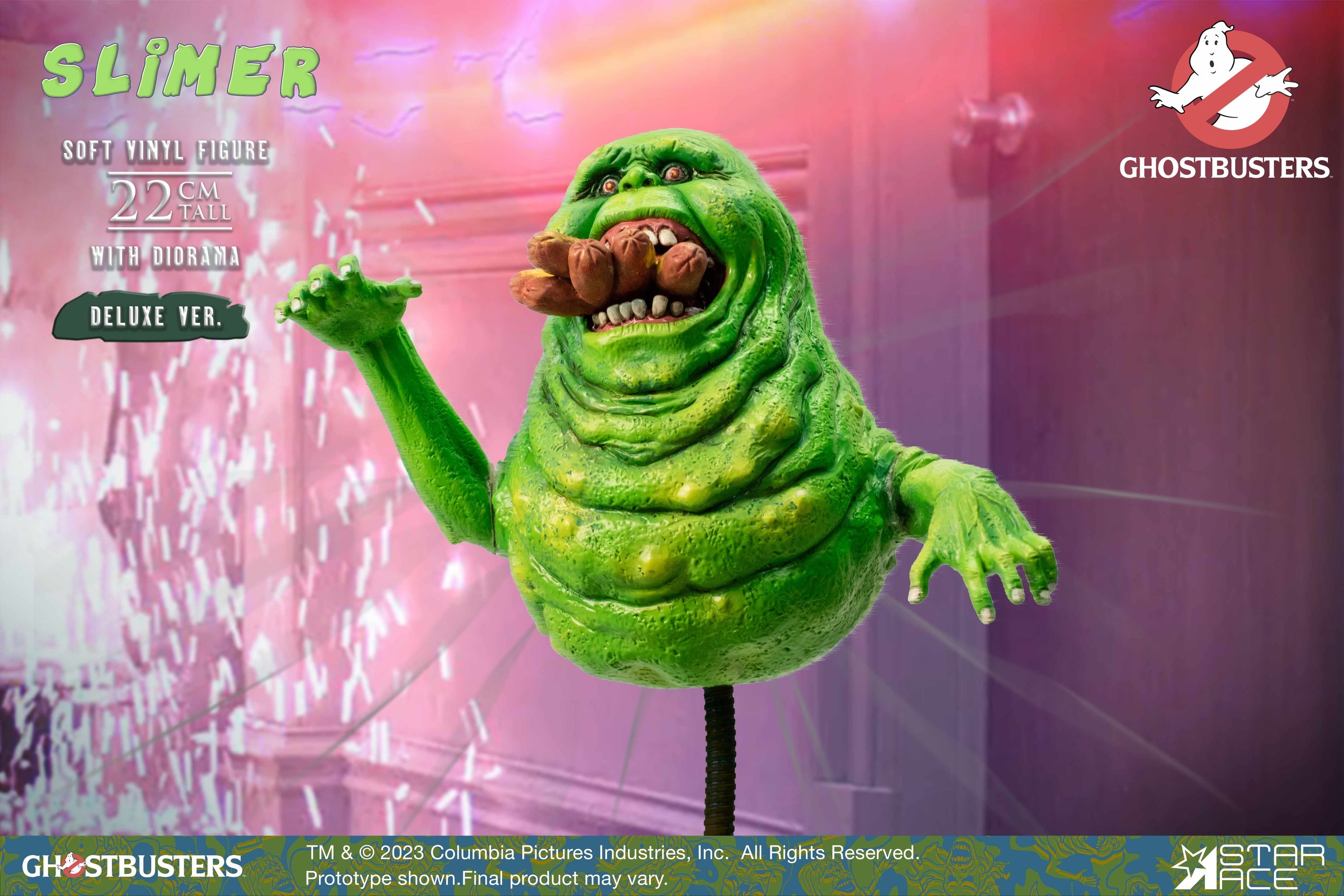 GHOSTBUSTERS SLIMER 1/8 SCALE SOFT-VINYL FIGURE DLX VER