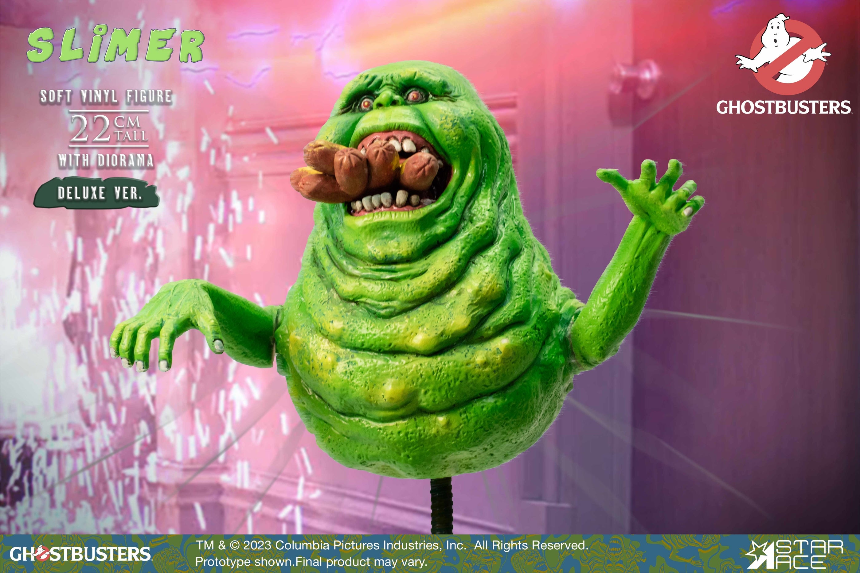 GHOSTBUSTERS SLIMER 1/8 SCALE SOFT-VINYL FIGURE DLX VER