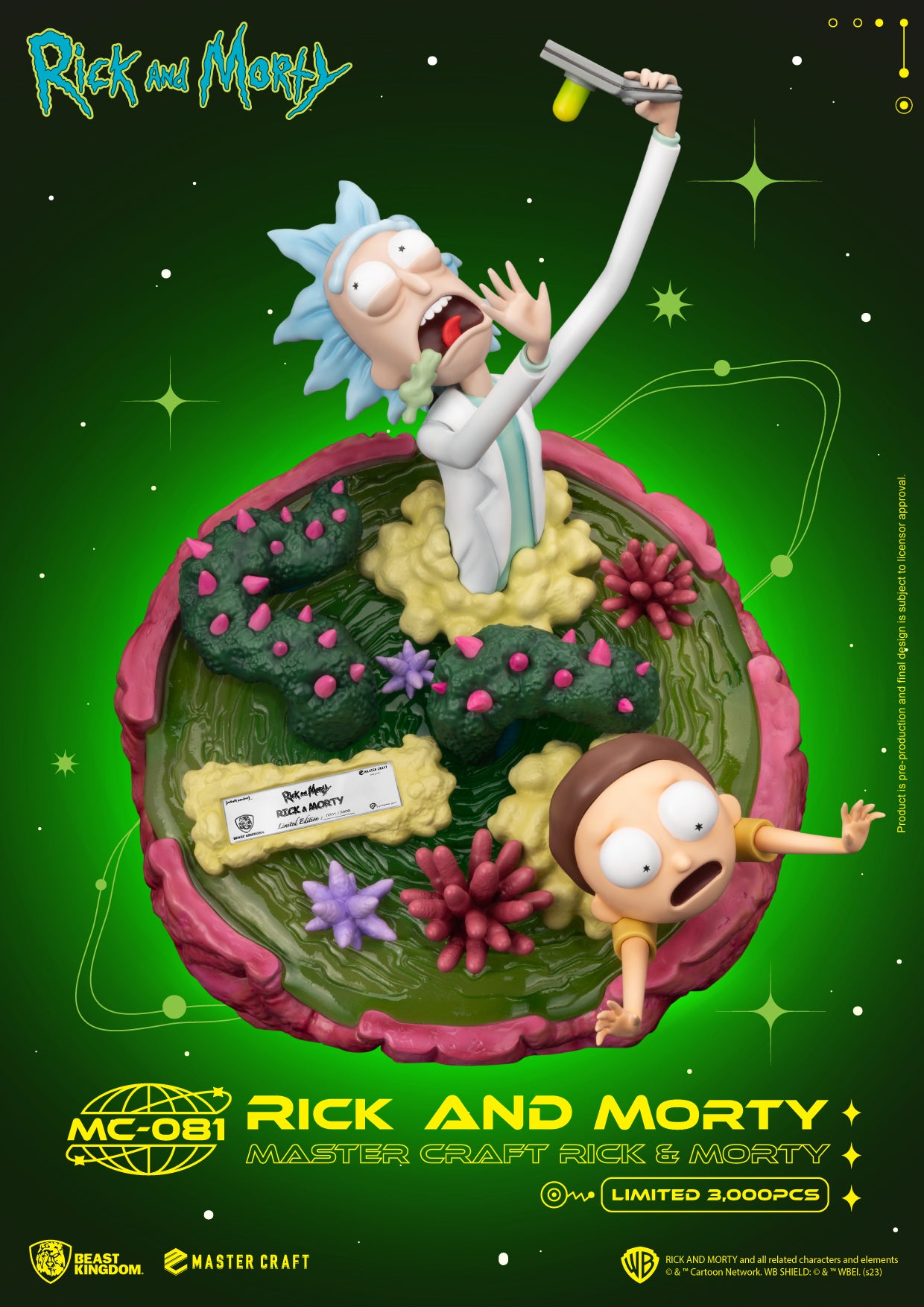 RICK & MORTY MC-081 MASTER CRAFT STATUE