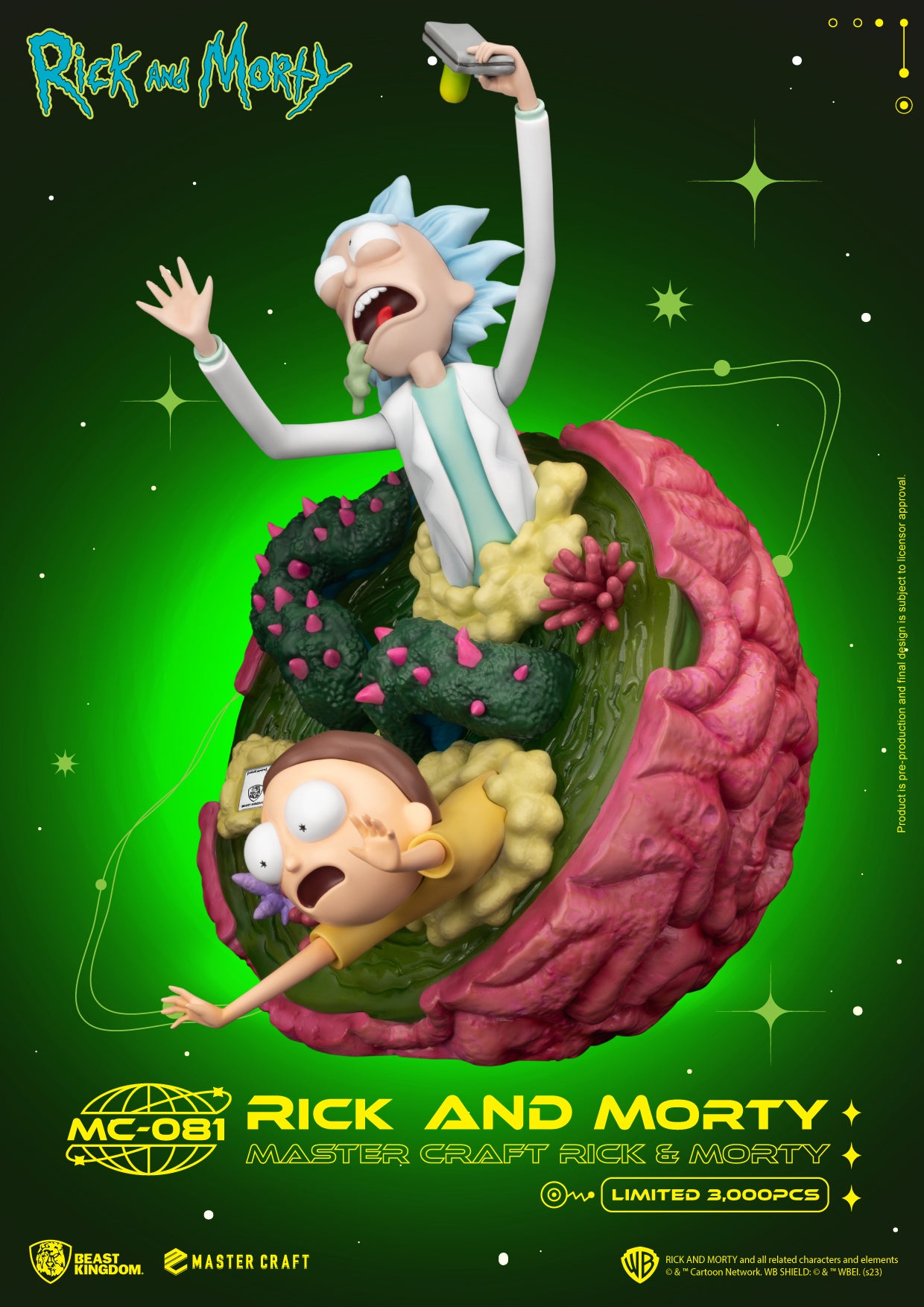 RICK & MORTY MC-081 MASTER CRAFT STATUE