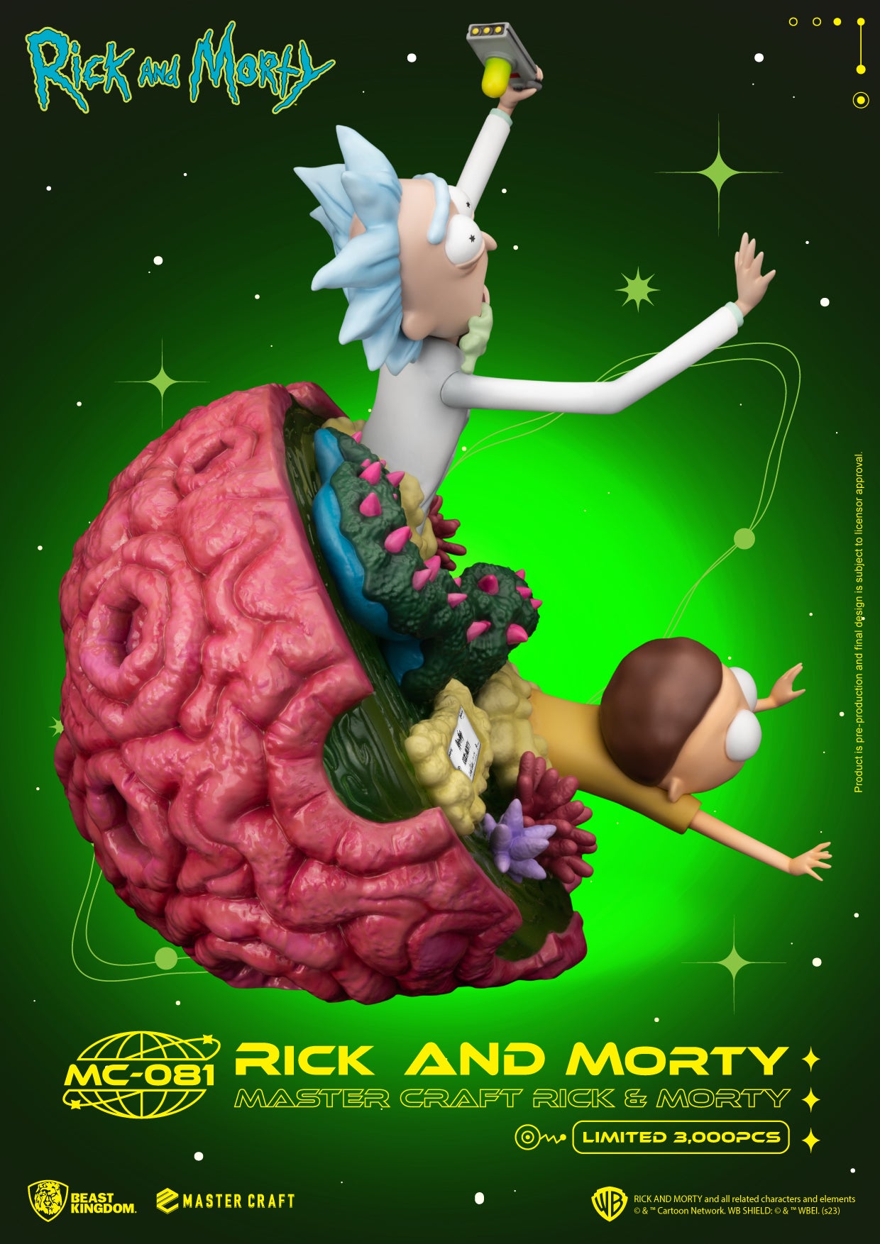 RICK & MORTY MC-081 MASTER CRAFT STATUE