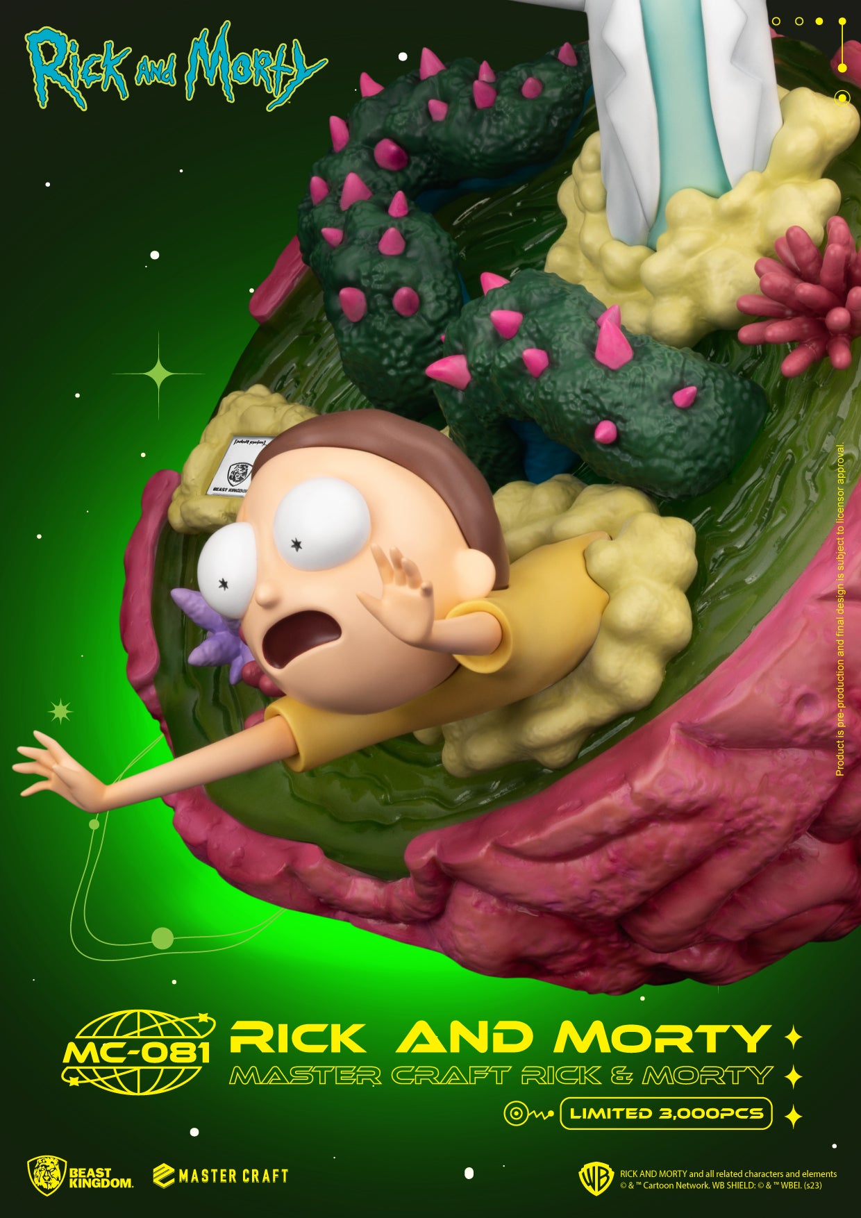 RICK & MORTY MC-081 MASTER CRAFT STATUE