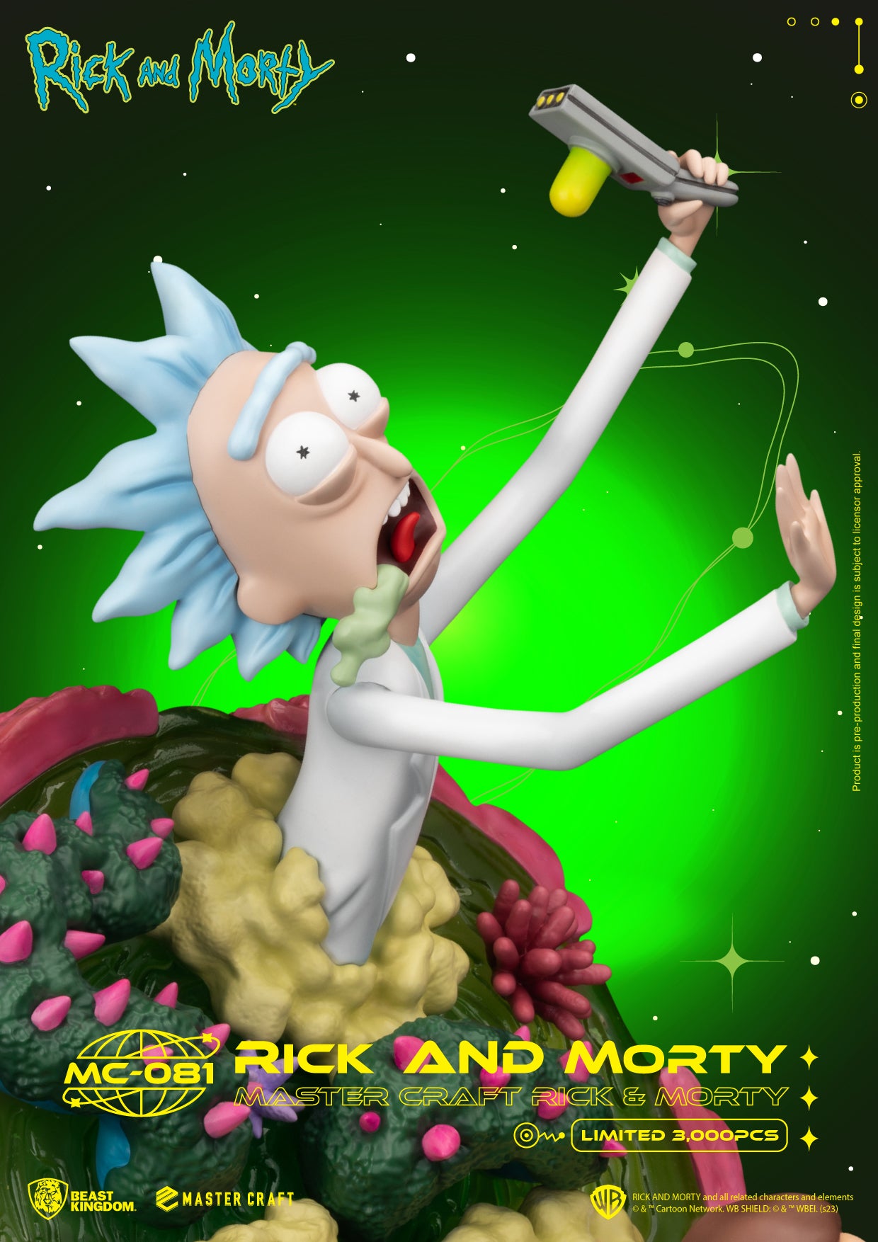 RICK & MORTY MC-081 MASTER CRAFT STATUE