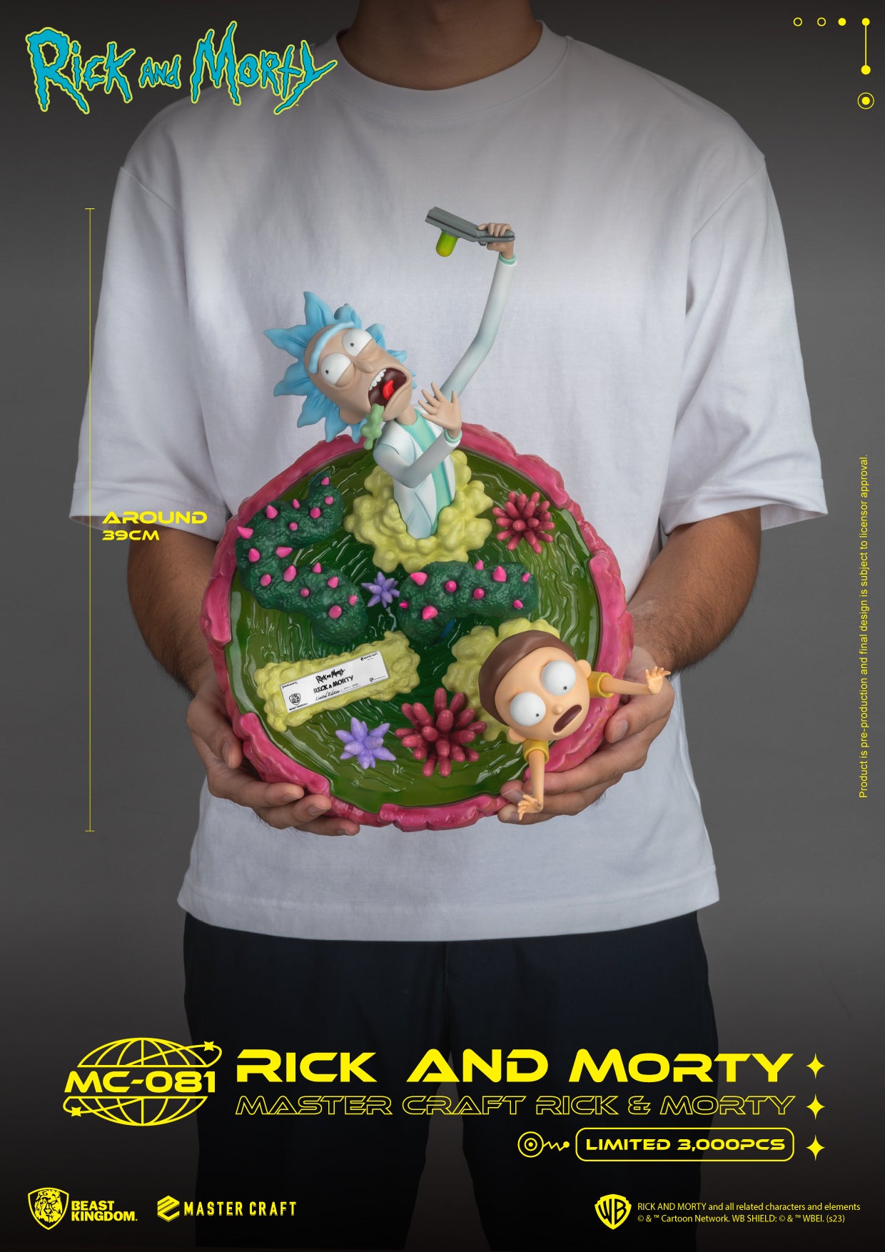 RICK & MORTY MC-081 MASTER CRAFT STATUE