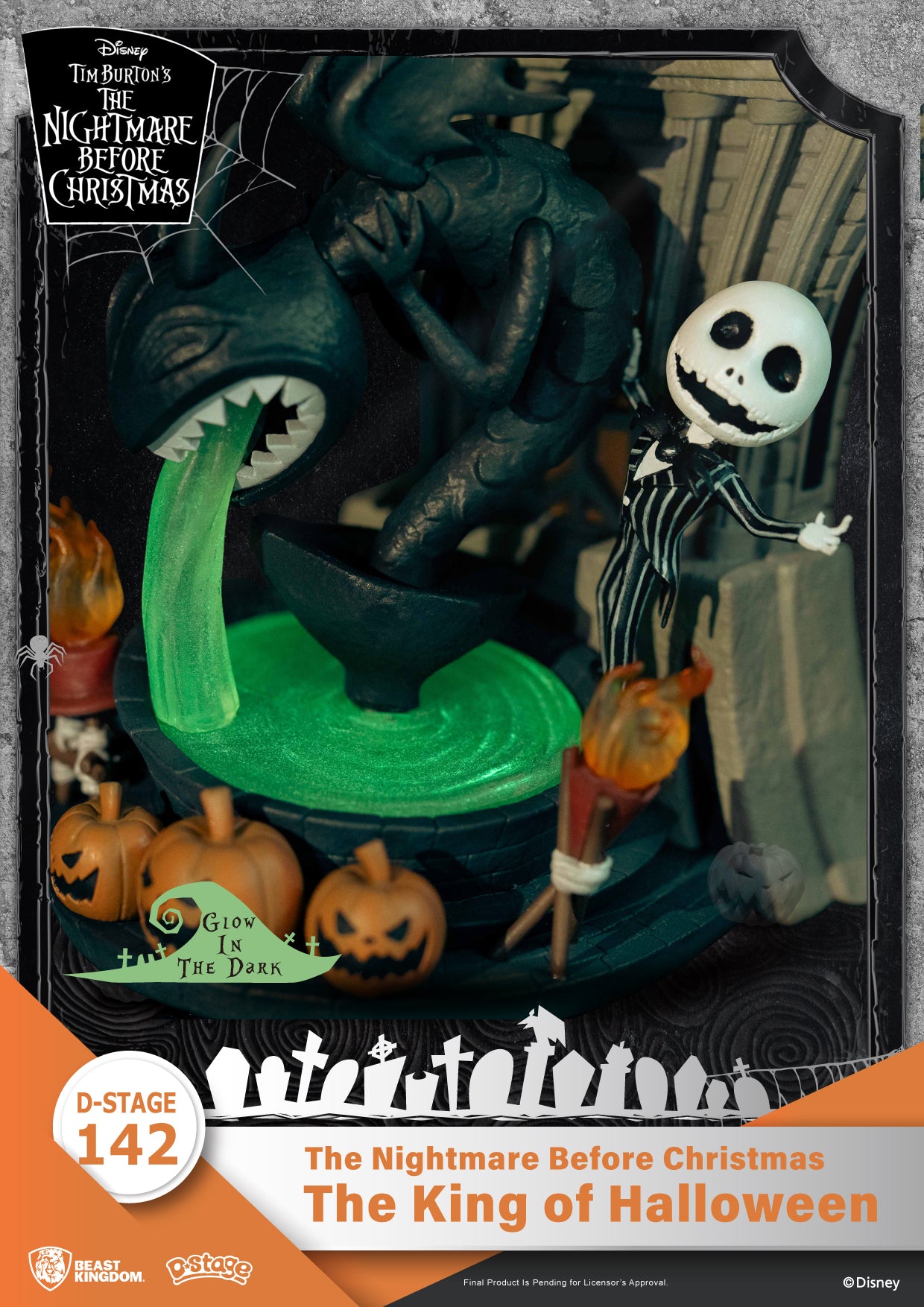 NBX DS-142 KING HALLOWEEN D-STAGE STATUE