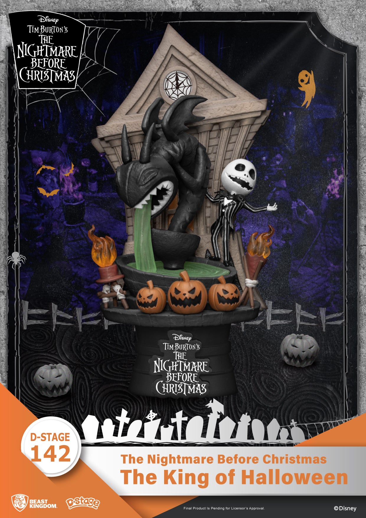 NBX DS-142 KING HALLOWEEN D-STAGE STATUE