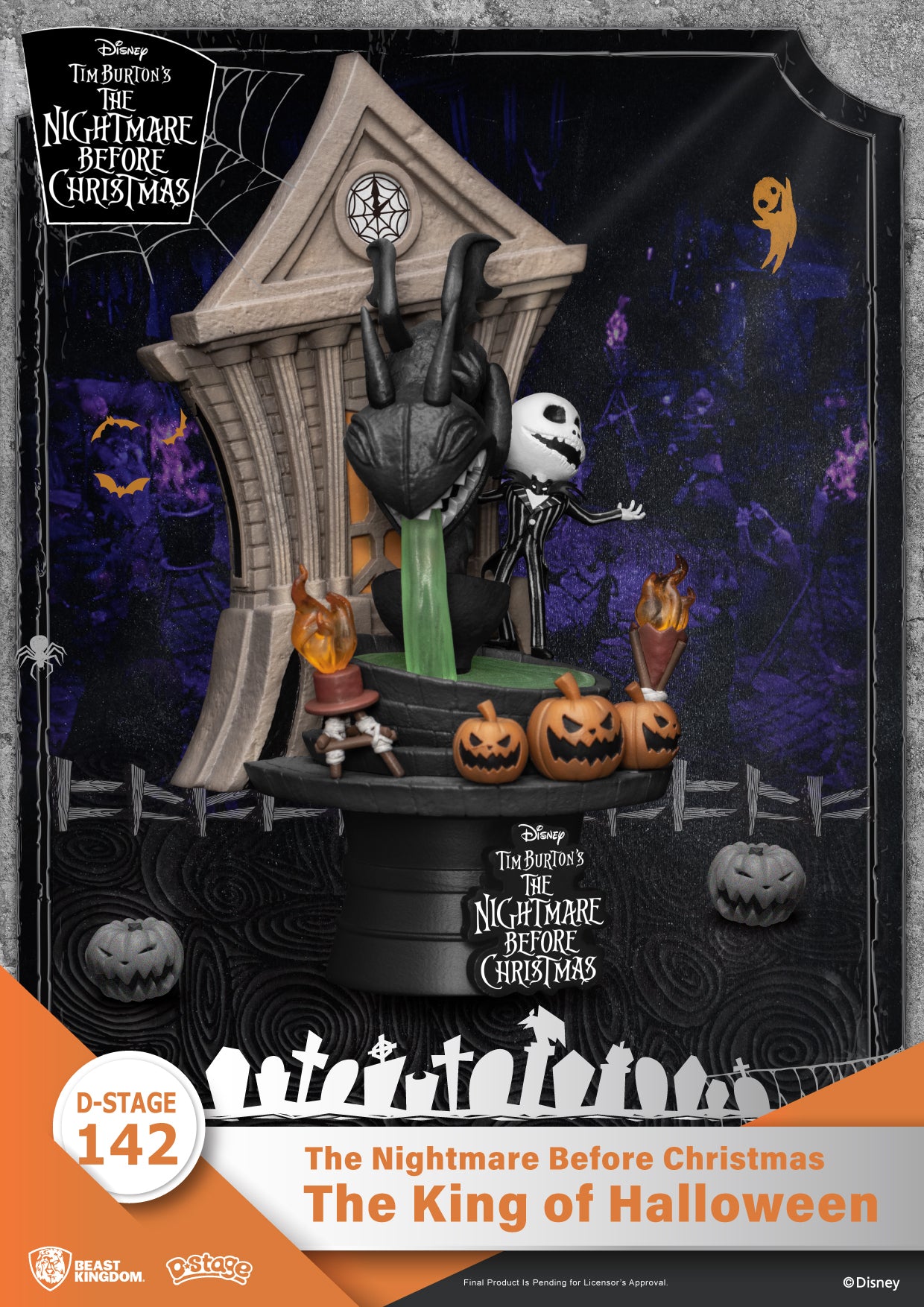 NBX DS-142 KING HALLOWEEN D-STAGE STATUE