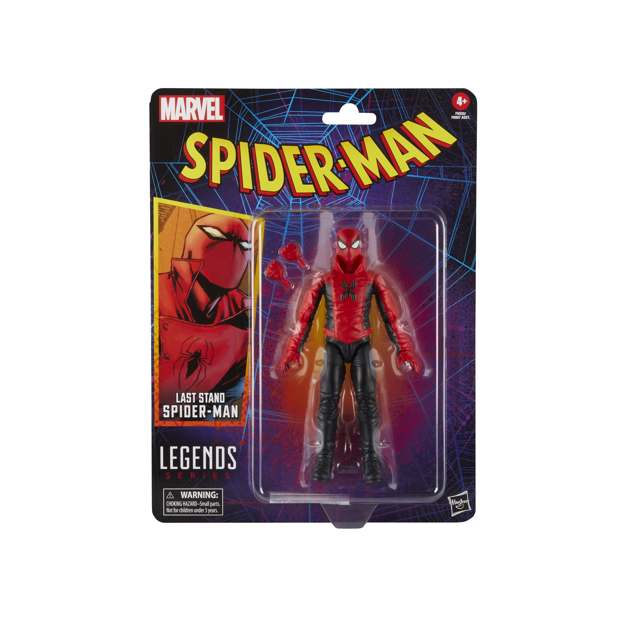 SPIDER-MAN LEGENDS RETRO LAST STAND SPIDEY 6IN AF (NET