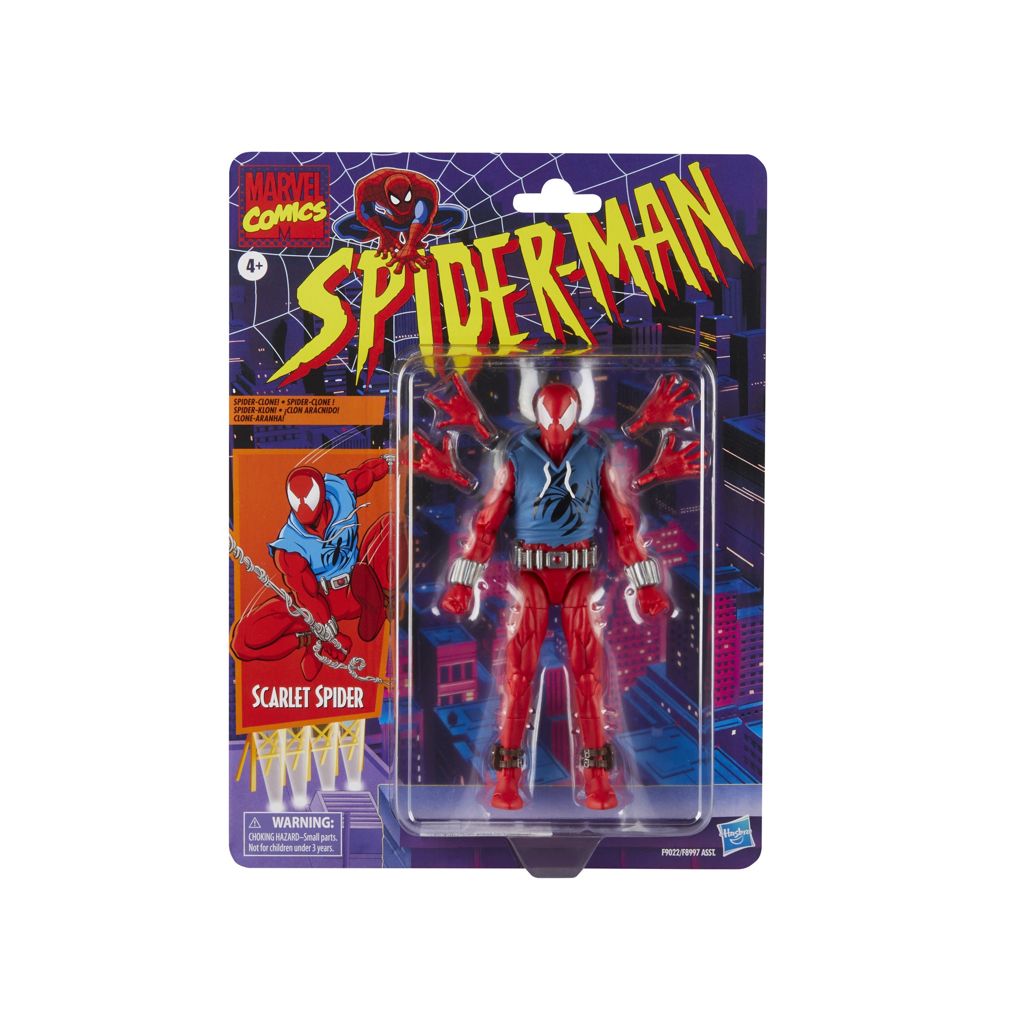 SPIDER-MAN LEGENDS RETRO SCARLET SPIDER 6IN AF (NET)