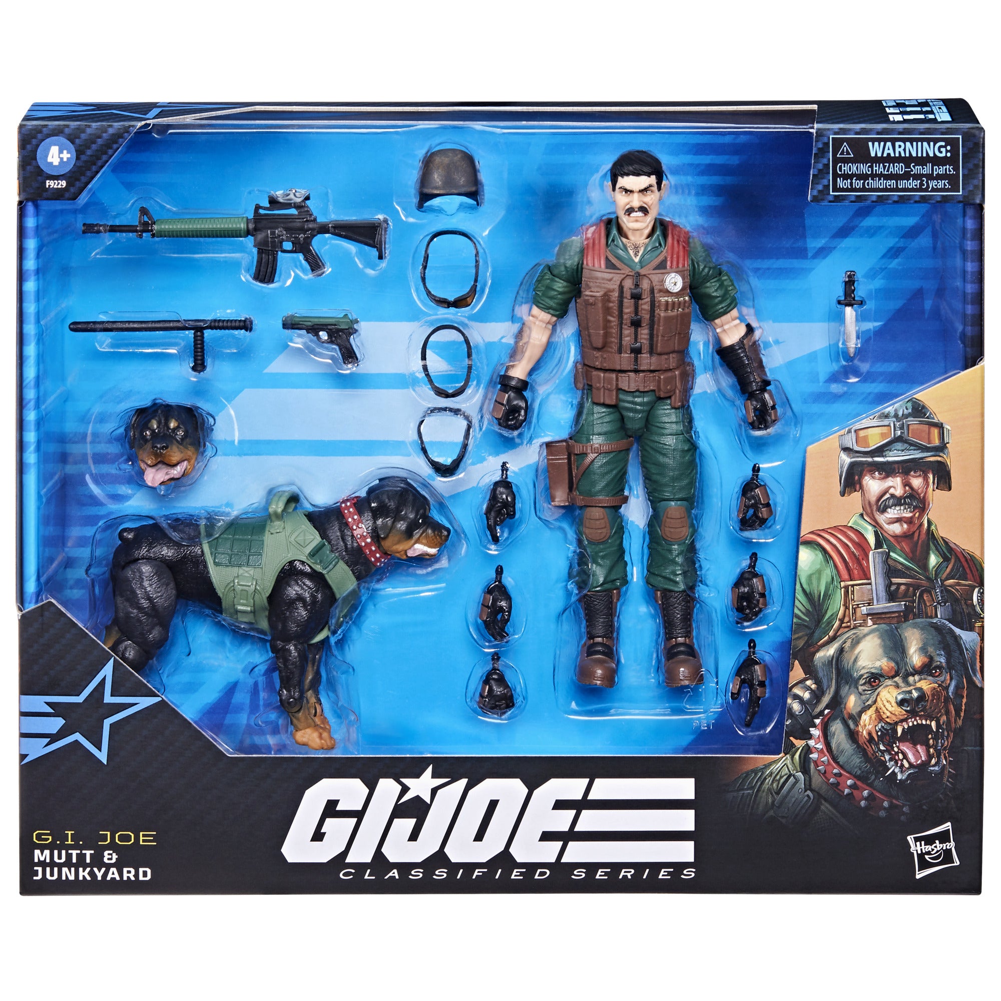 GI JOE CLASSIFIED SERIES 6IN MUTT & JUNKYARD DLX AF