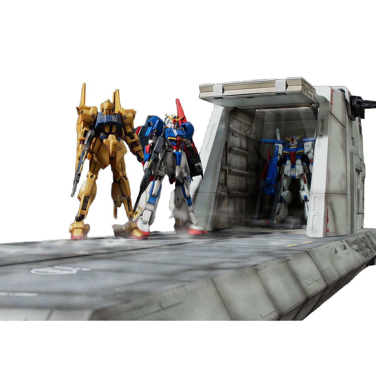 Megahouse Realistic Model Series (1/144 Series) Nahel Argama catapult deck "Mobile Suit Gundam ZZ"