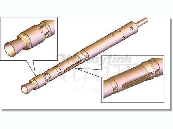 Adlers Nest 1/35 MG34 Heavy Barrel Jacket HD (High Detail)