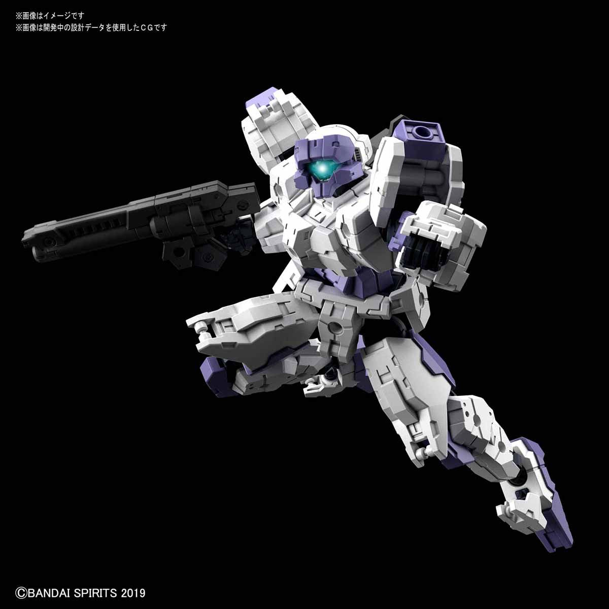 BANDAI Hobby 30MM 1/144 eEXM-21 RABIOT [WHITE]