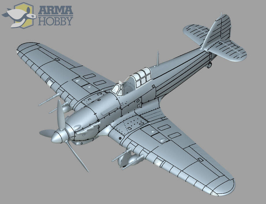 Arma Hobby 1/48 Hurricane Mk IIc