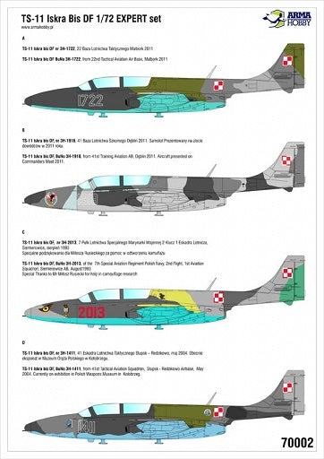 Arma Hobby 1/72 TS-11 Iskra Expert set 'Camo'