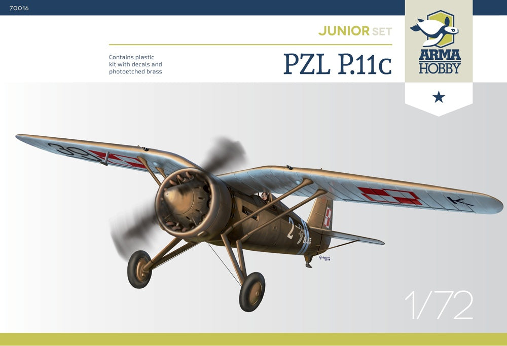 Arma Hobby 1/72 PZL P.11c Junior Set