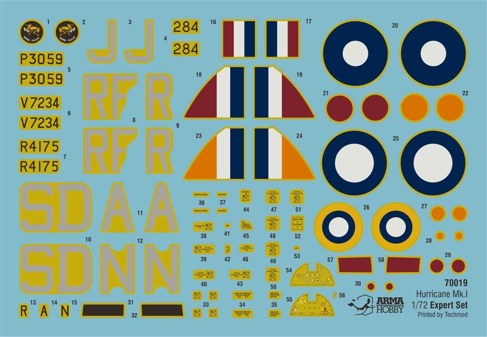 Arma Hobby 1/72 Hurricane Mk I Expert Set