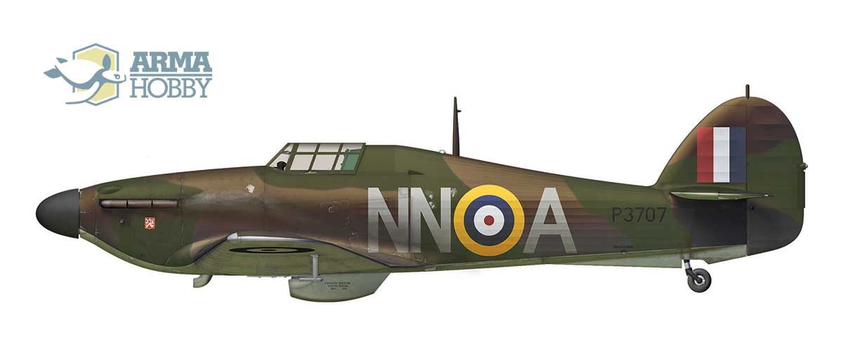 Arma Hobby 1/72 Hurricane Mk I Allied Squadrons Limited Edition