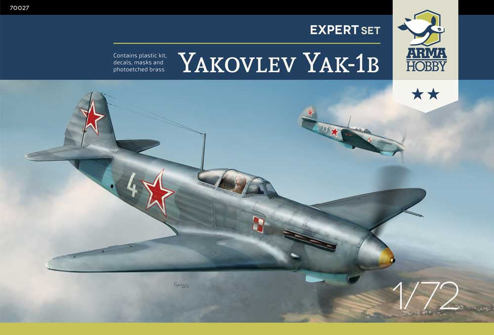 Arma Hobby 1/72 Yakovlev Yak-1b Expert Set