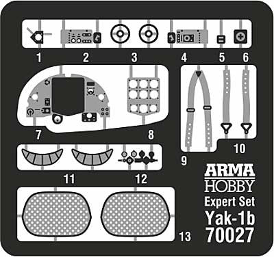 Arma Hobby 1/72 Yakovlev Yak-1b Expert Set