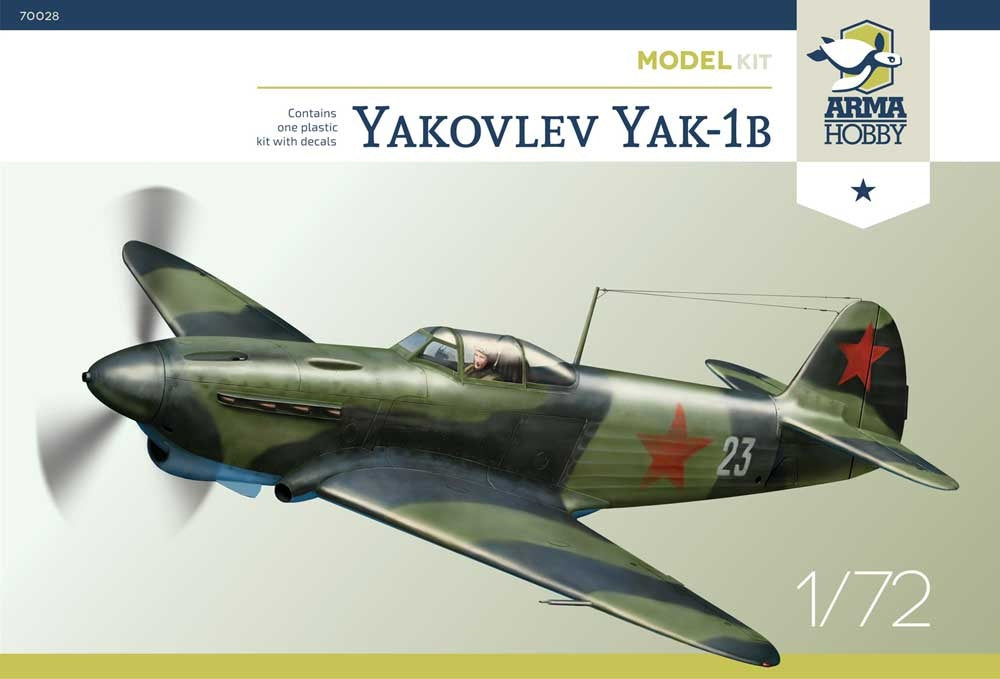 Arma Hobby 1/72 Yakovlev Yak-1b Model Kit