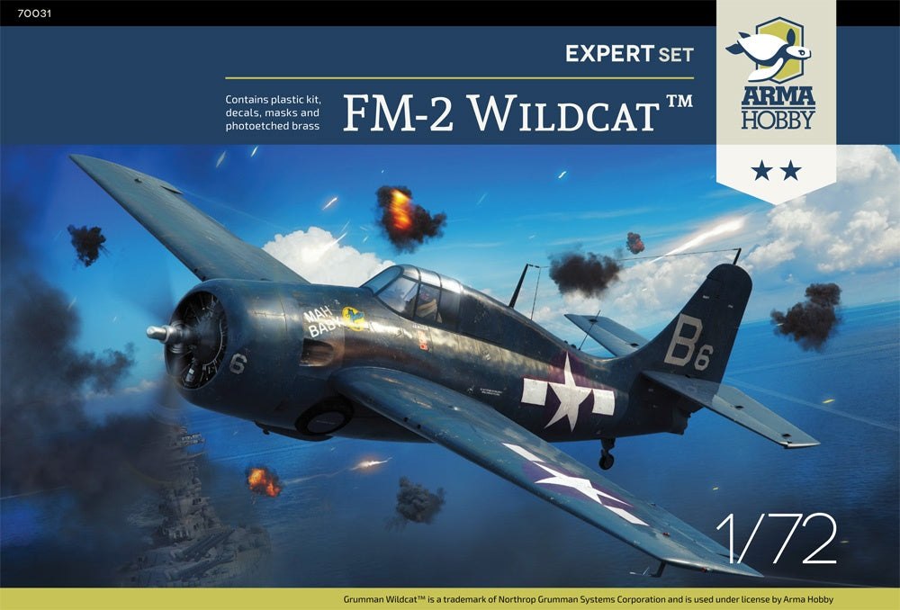 Arma Hobby 1/72 FM-2 Wildcat, Expert Set