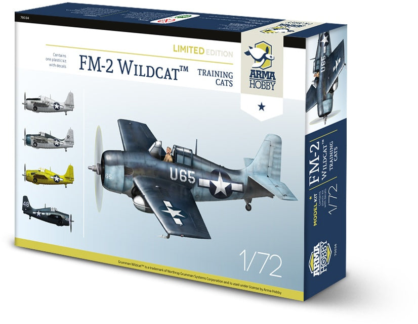 Arma Hobby 1/72 FM-2 Wildcat 'Training Cats' Limited Edition