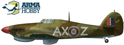 Arma Hobby 1/72 Hurricane Mk IIc Trop Model Kit