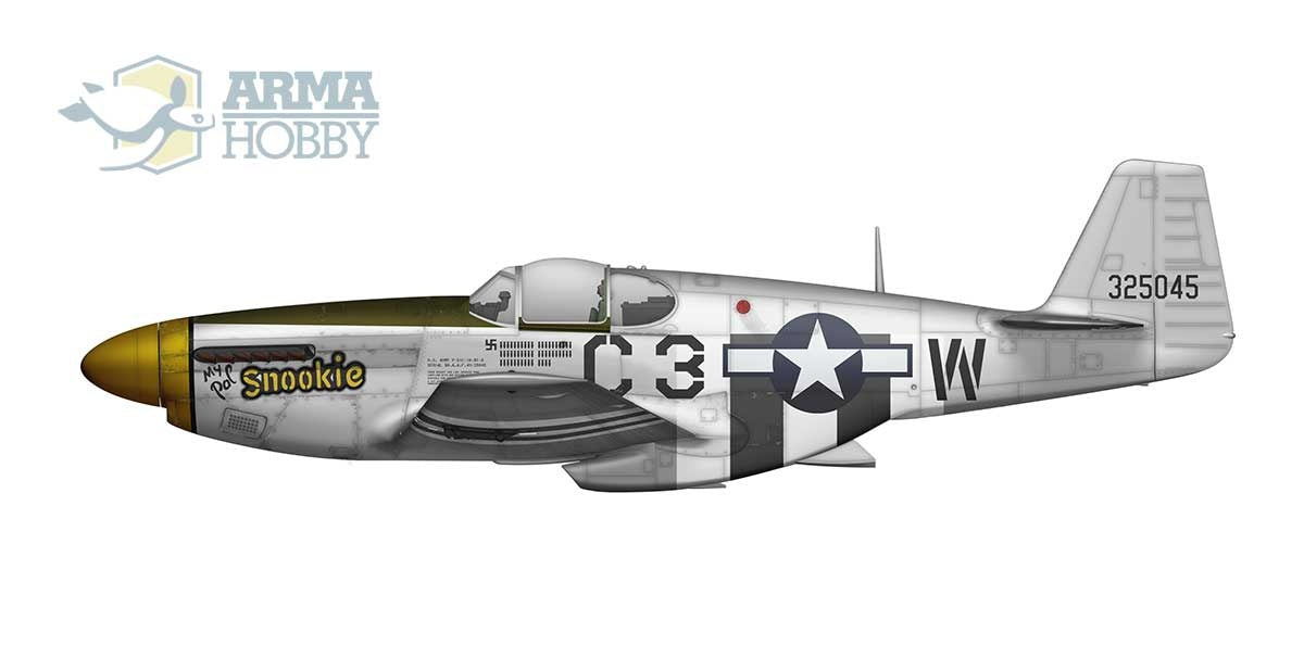 Arma Hobby 1/72 P-51 B/C Mustang Expert Set