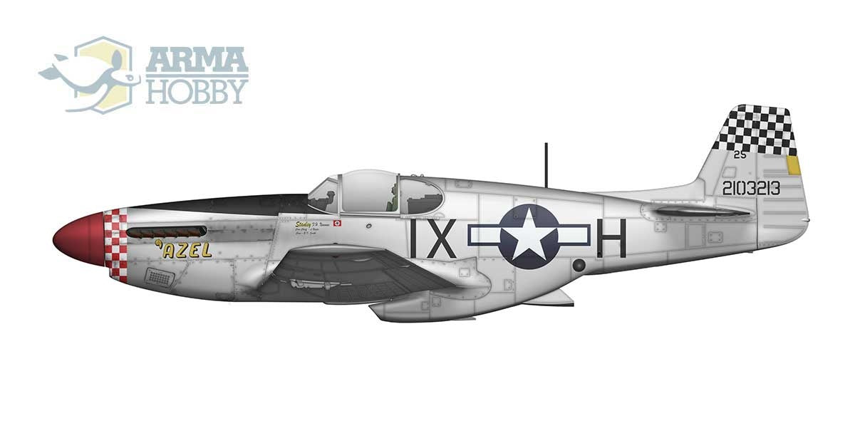 Arma Hobby 1/72 P-51 B/C Mustang Expert Set