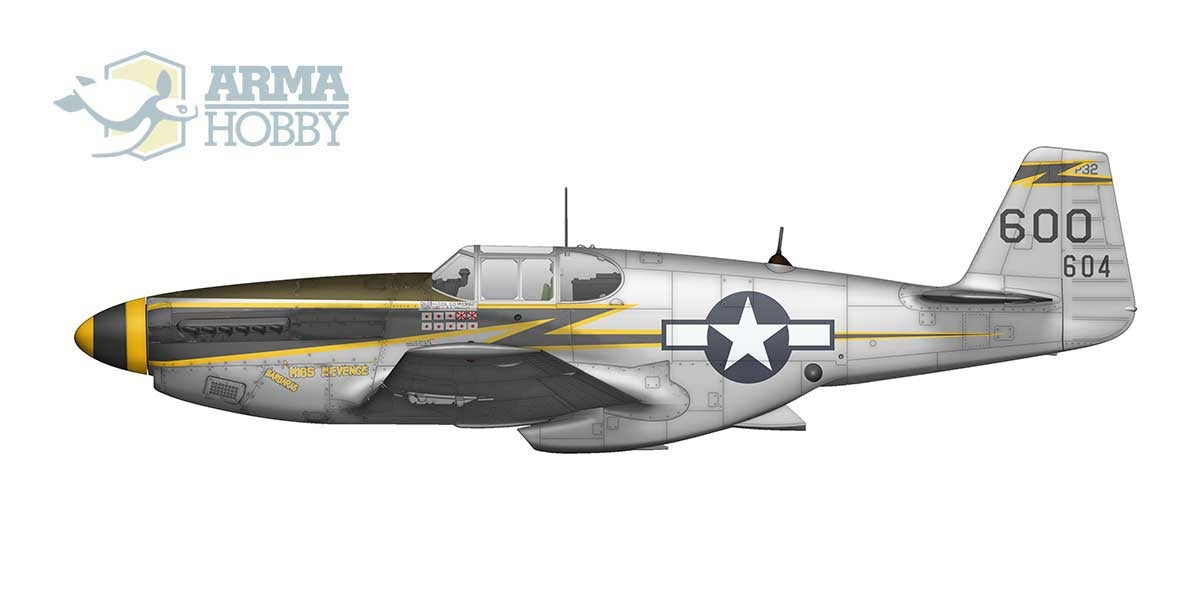 Arma Hobby 1/72 F-6C Mustang Expert Set