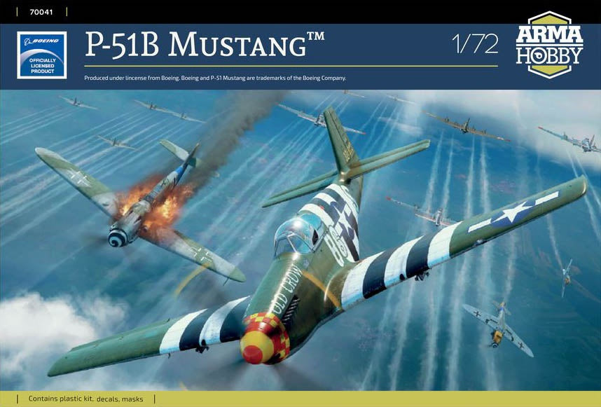 Arma Hobby 1/72 P-51B Mustang