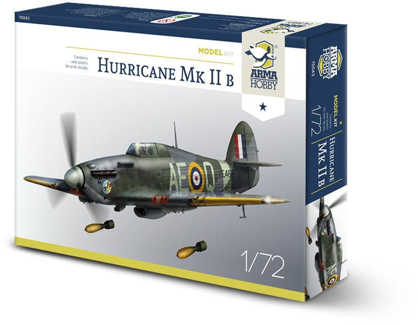 Arma Hobby 1/72 Hurricane MK II B Model Kit