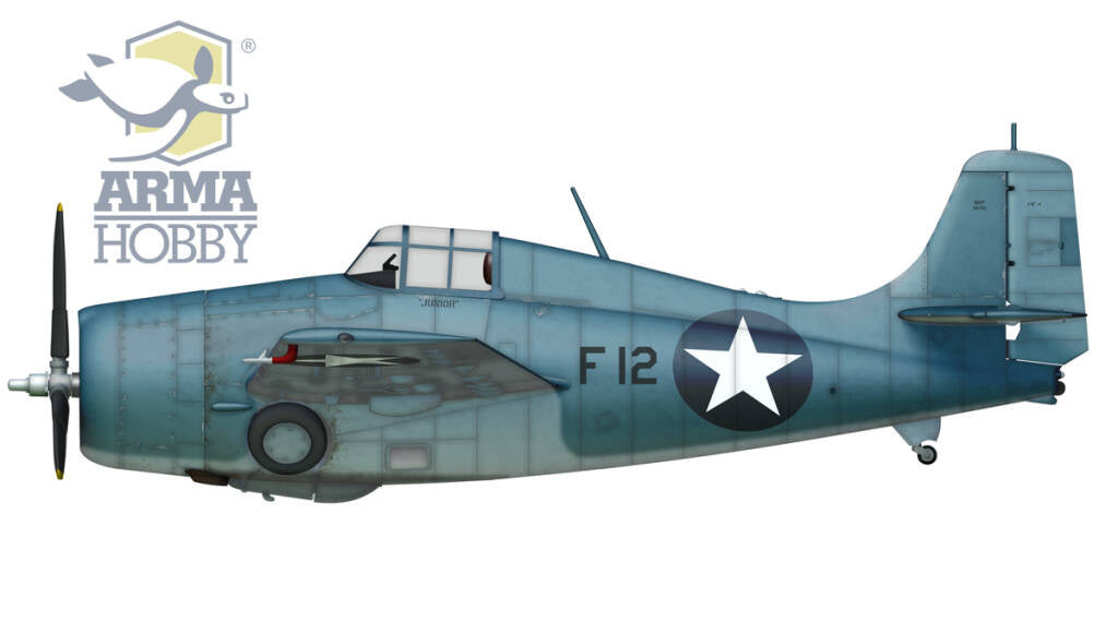 Arma Hobby 1/72 Cactus Air Force Deluxe Set – F4F-4 Wildcat® and P-400/P-39D Airacobra Over Guadalcanal