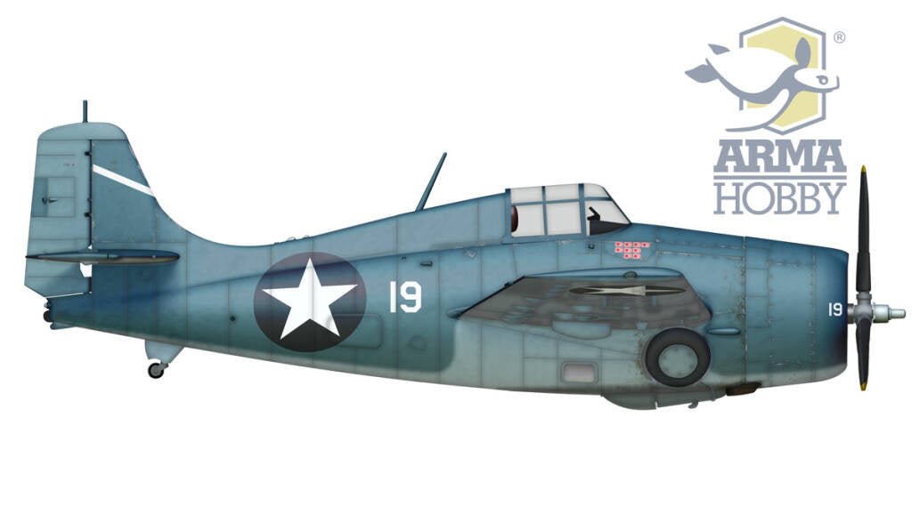 Arma Hobby 1/72 Cactus Air Force Deluxe Set – F4F-4 Wildcat® and P-400/P-39D Airacobra Over Guadalcanal