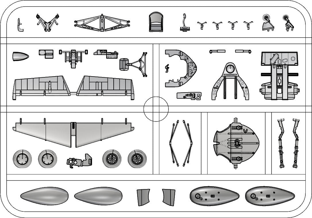 Arma Hobby 1/72 FM-1 & FM-2 Wildcat Deluxe Set