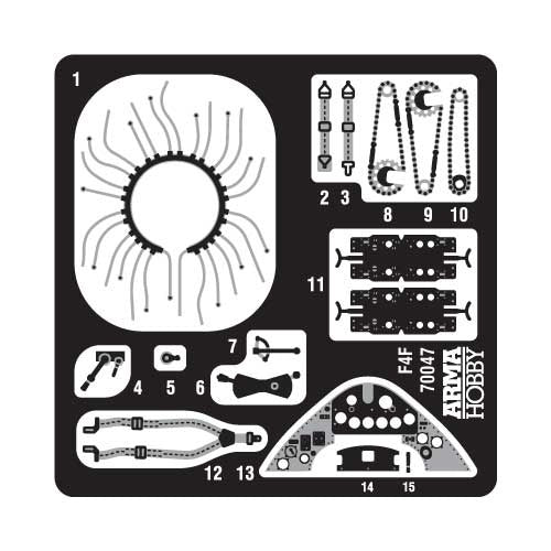 Arma Hobby 1/72 FM-1 & FM-2 Wildcat Deluxe Set