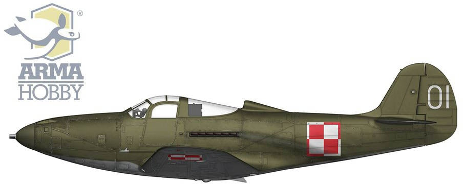 Arma Hobby 1/72 P-39Q Airacobra