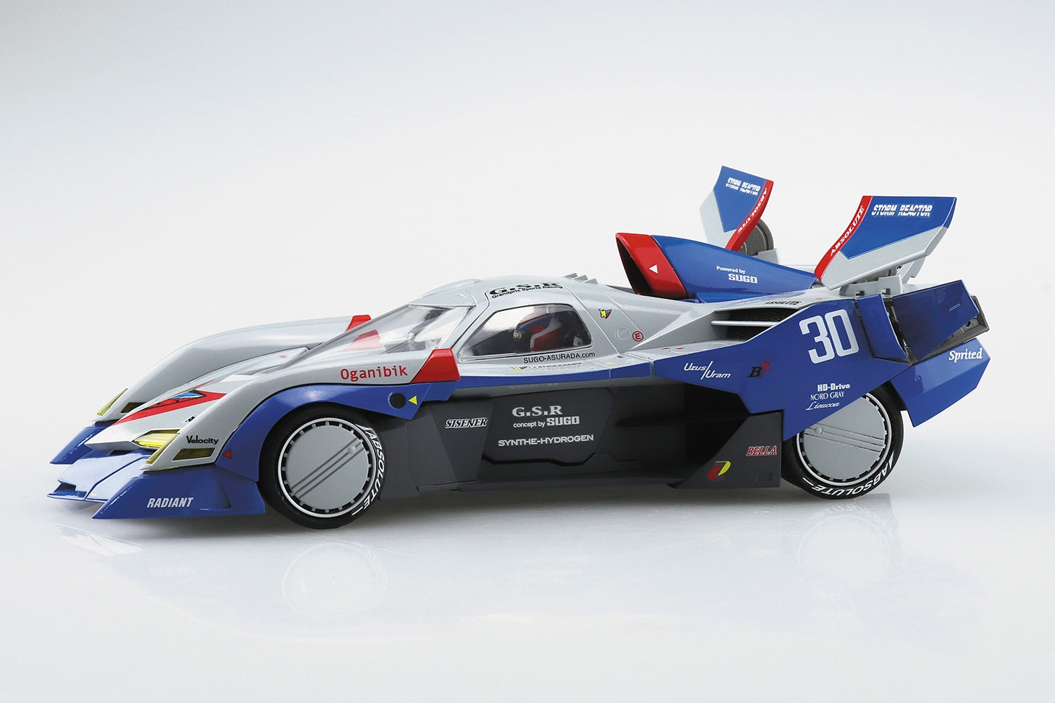 Aoshima 1/24 Cyber Formula Asurada G.S.X Aero Mode