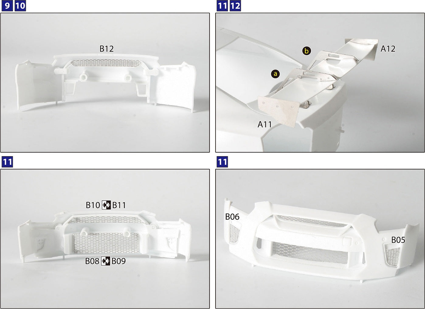 Aoshima LB Works R35 GT-R DETAIL UP Parts