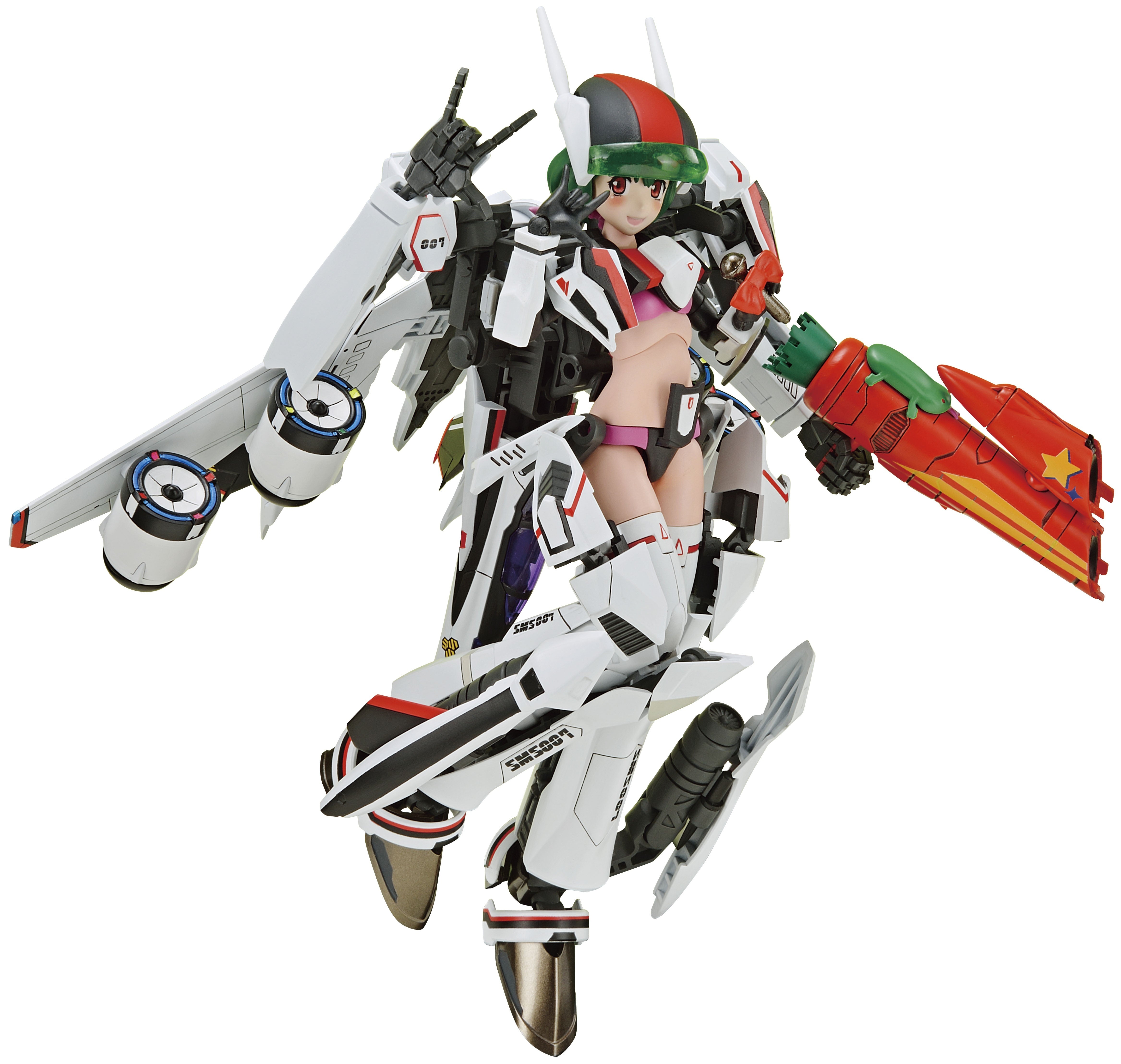 Aoshima MC-09 Series Variable Fighter Girls Macross F VF-25F Messiah Ranka Lee