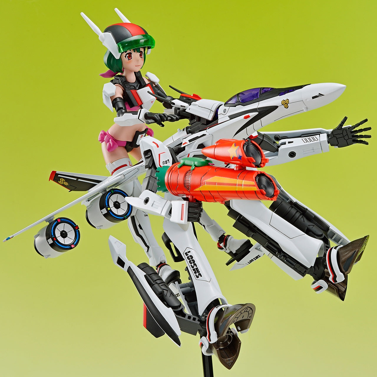 Aoshima MC-09 Series Variable Fighter Girls Macross F VF-25F Messiah Ranka Lee