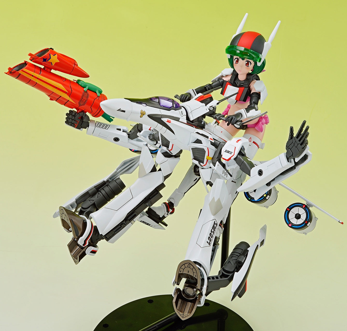 Aoshima MC-09 Series Variable Fighter Girls Macross F VF-25F Messiah Ranka Lee